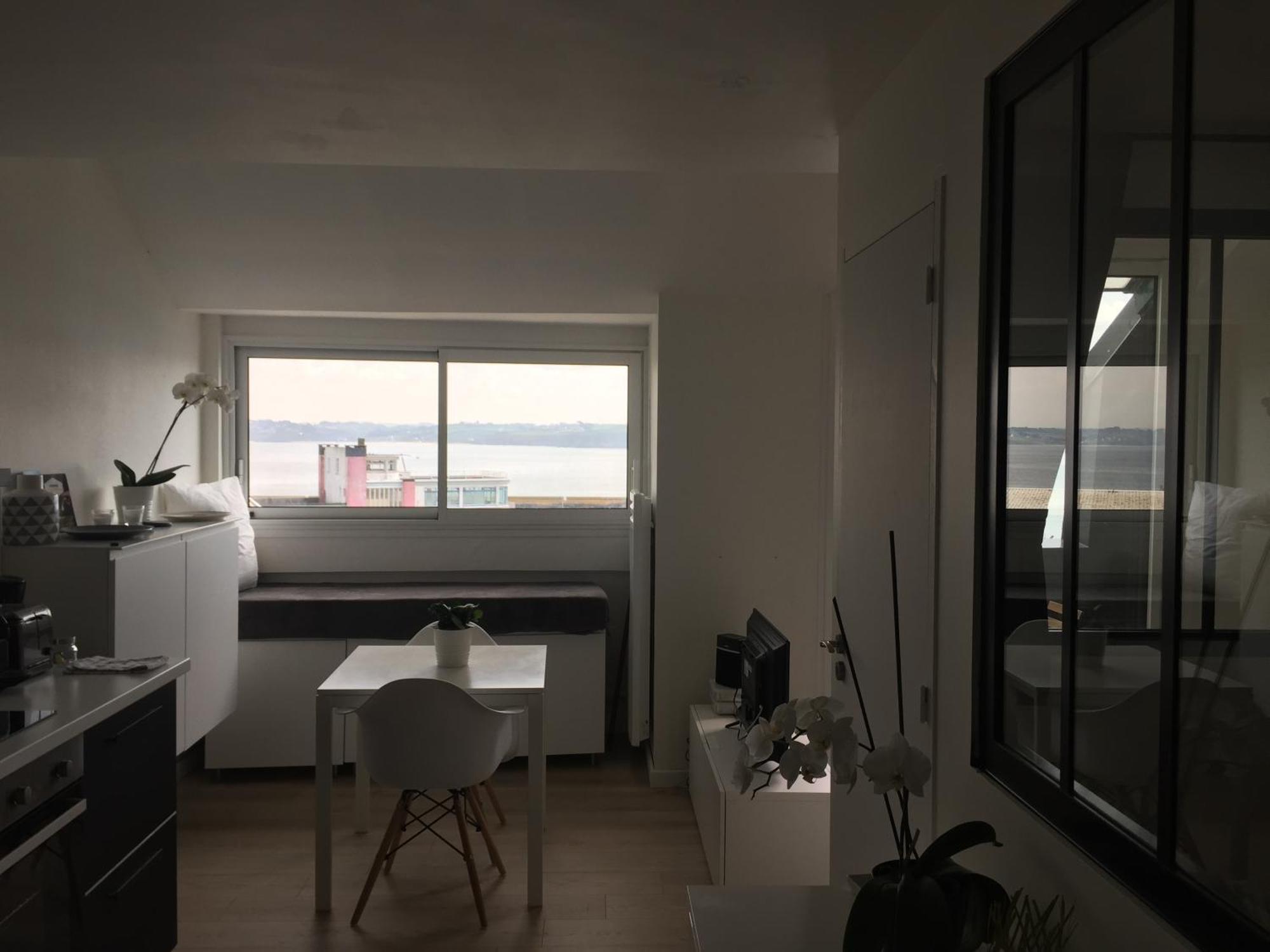 Appartement Design IV - Port Du Rosmeur - 杜瓦讷内 外观 照片